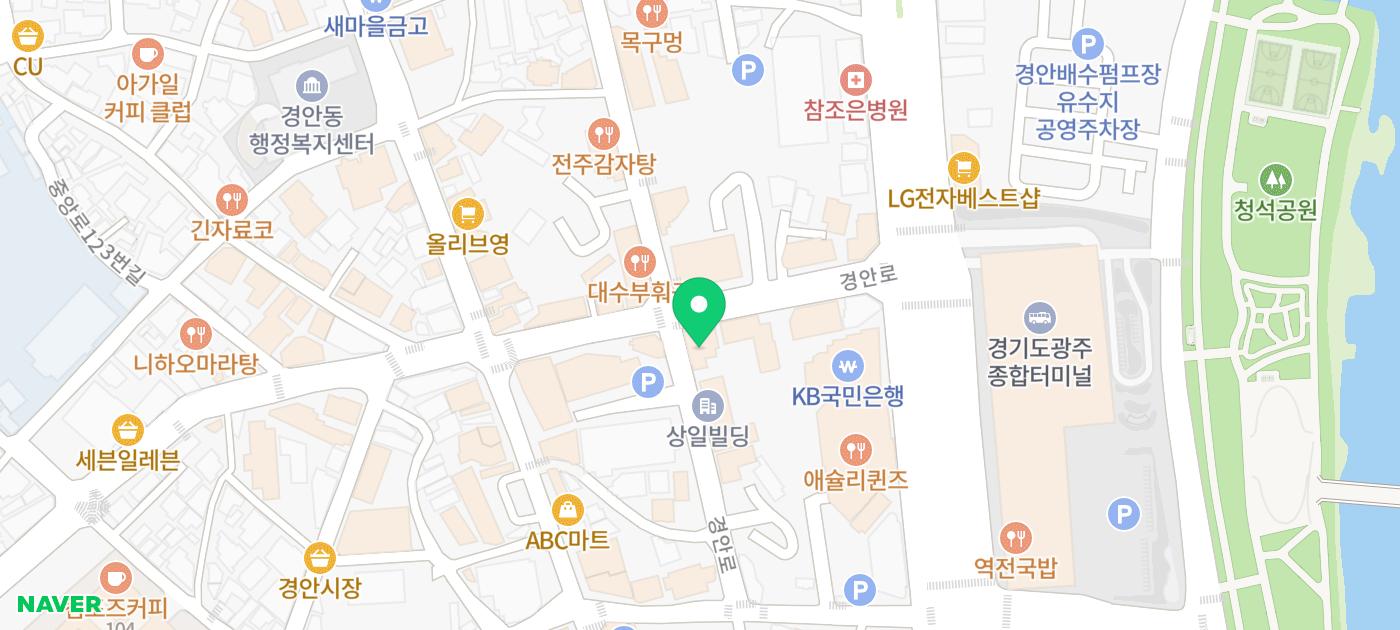 태전동치과 타 치과 임플란트 보철만 바꿔도 될까요? 12 서울더안치과 위치를 표시한 네이버 지도 화면